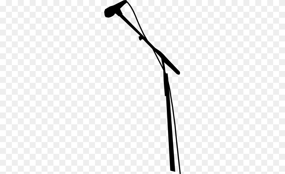 Microphone In Black, Electrical Device, Lighting, Bow, Weapon Free Png