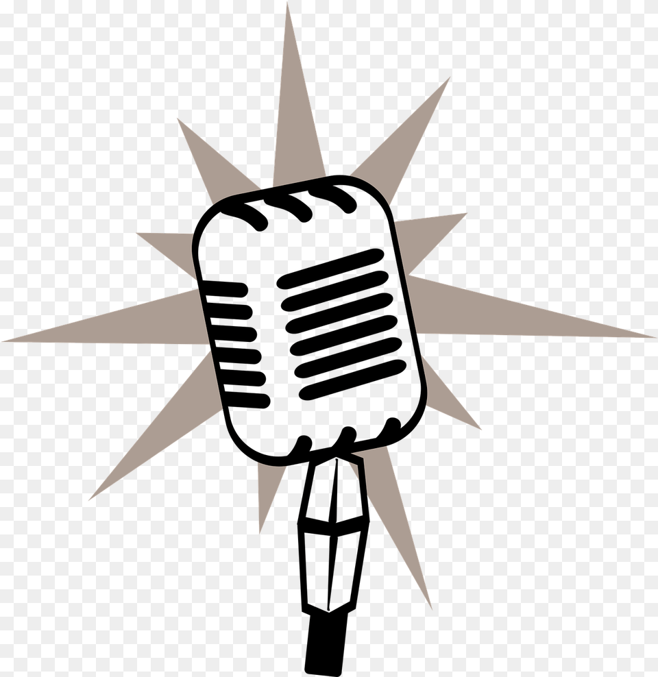 Microphone Mick Clipart Full Size Clipart Mick, Home Decor, Symbol, Silhouette Free Png Download