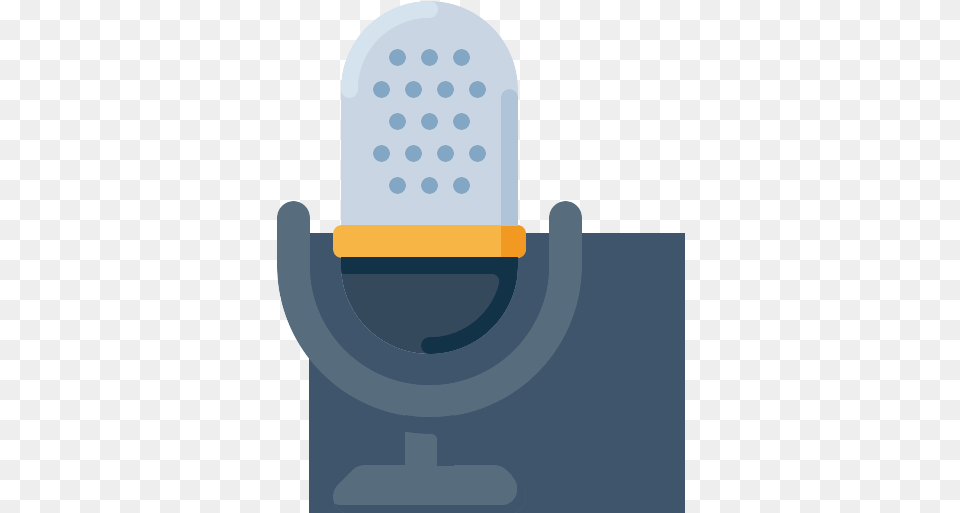 Microphone Radio Icon Mic Flat Design, Electronics Png Image