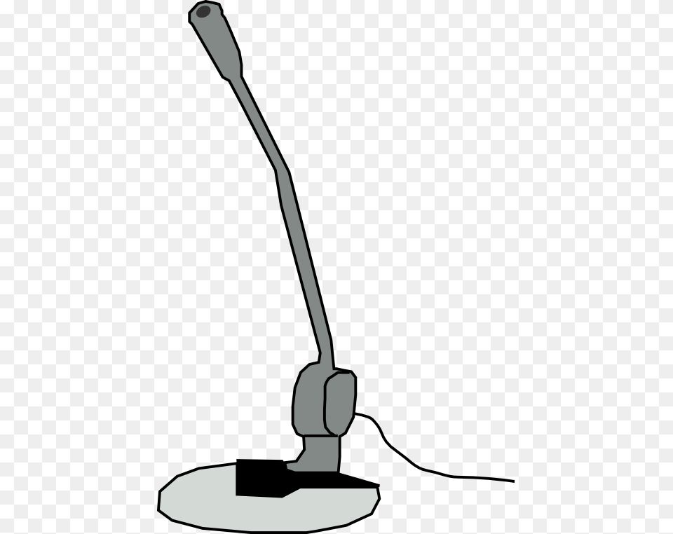 Microphone Record Mic Vector Graphic On Pixabay Clip Art Of A Computer Microphone, Electrical Device, Device, Grass, Lawn Png