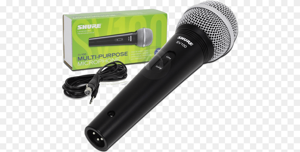Microphone Shure Sv100 Shure Sv 100 Mic, Electrical Device Free Png