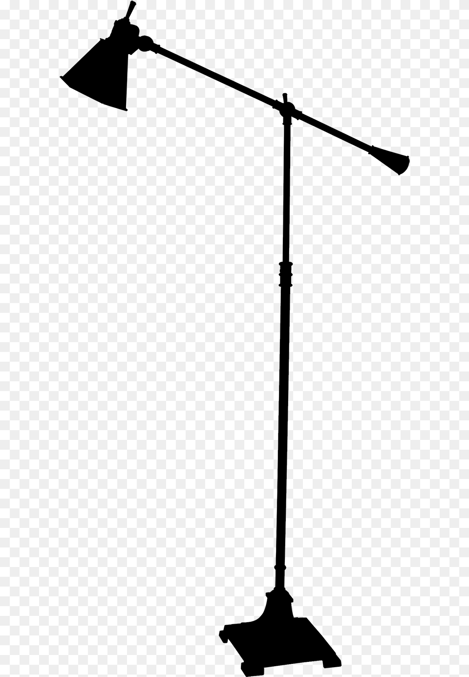 Microphone Stands Light Fixture Line Light Stand, Gray Png Image