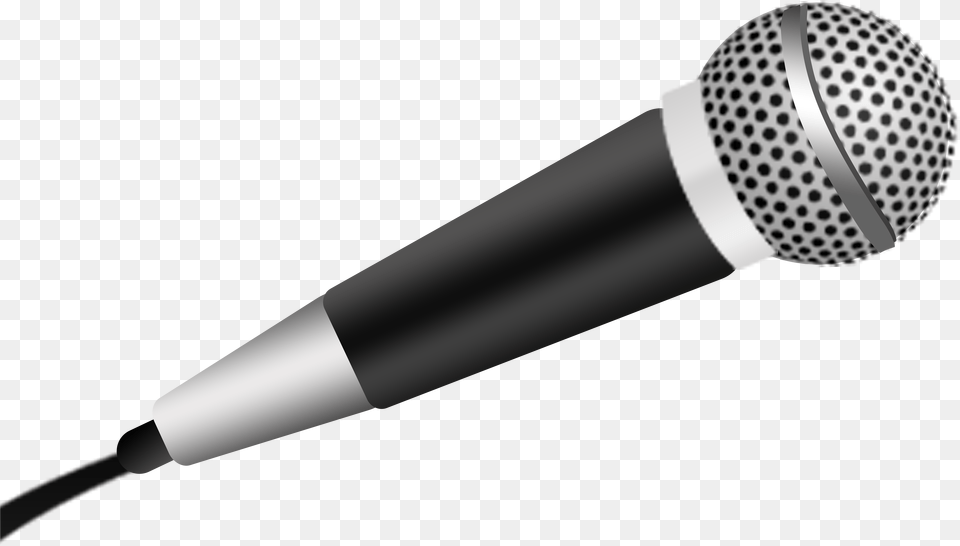 Microphone Transparent Microphone Stencil, Electrical Device, Smoke Pipe Free Png Download