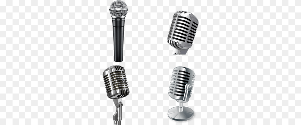 Microphones Transparent Stickpng Old Microphone, Electrical Device Png