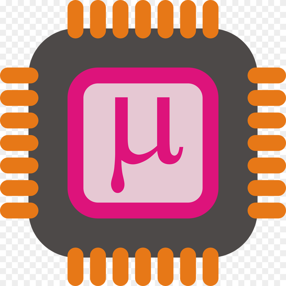 Microprocessor Clipart, Logo, Electronics, Hardware Free Png Download