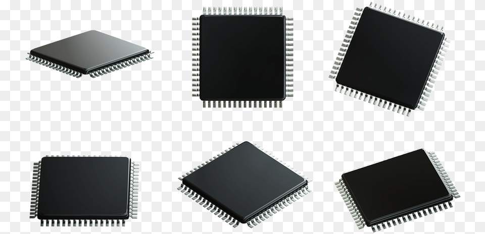 Microprocessor Cpu Chip Processor Electronics Computer Chip, Electronic Chip, Hardware, Printed Circuit Board, Computer Hardware Free Transparent Png