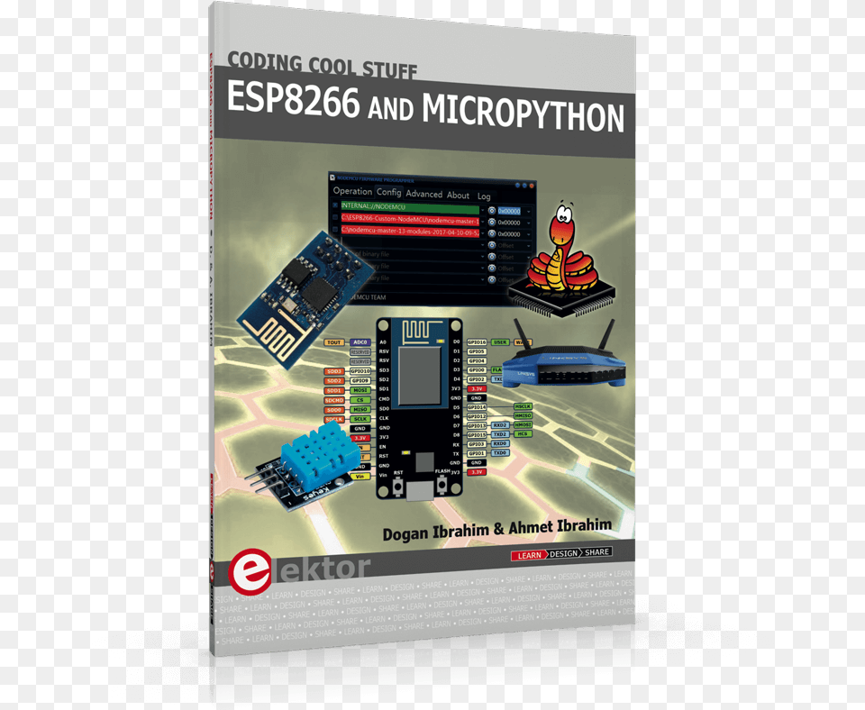 Micropython Programming With Esp32 And Esp8266 Ebook, Advertisement, Poster, Hardware, Electronics Free Png