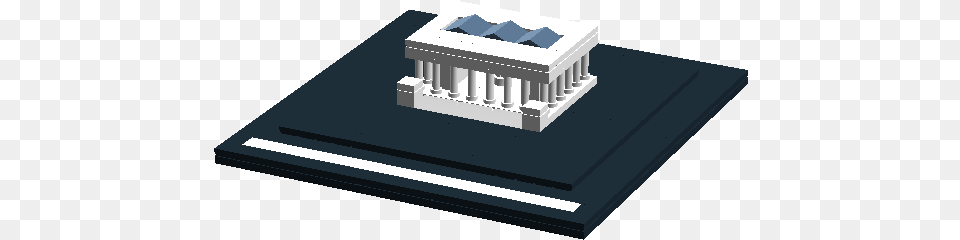 Microscale Lincoln Memorial Electronics, Architecture, Pillar, Building, Parthenon Free Png Download