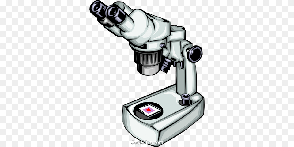 Microscope And Slide Royalty Vector Clip Art Illustration, Device, Grass, Lawn, Lawn Mower Free Png Download