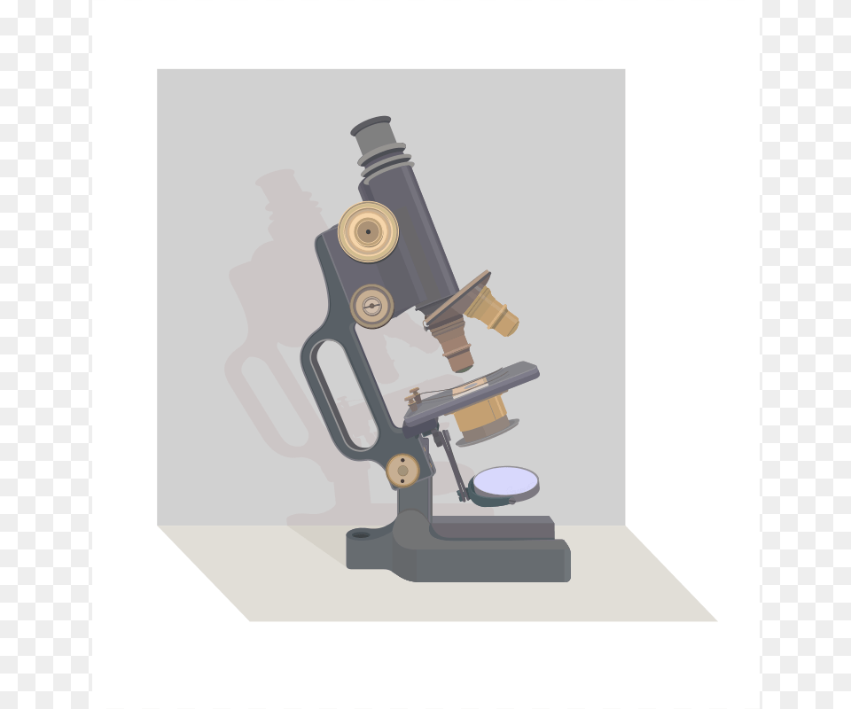 Microscope Bw, Bulldozer, Machine Free Png Download