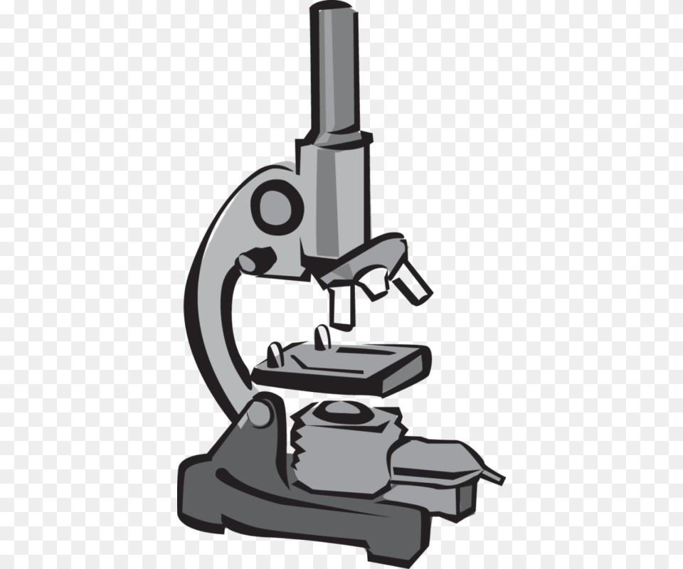 Microscope Clipart Black And Microscope Clipart, Bulldozer, Machine Png Image