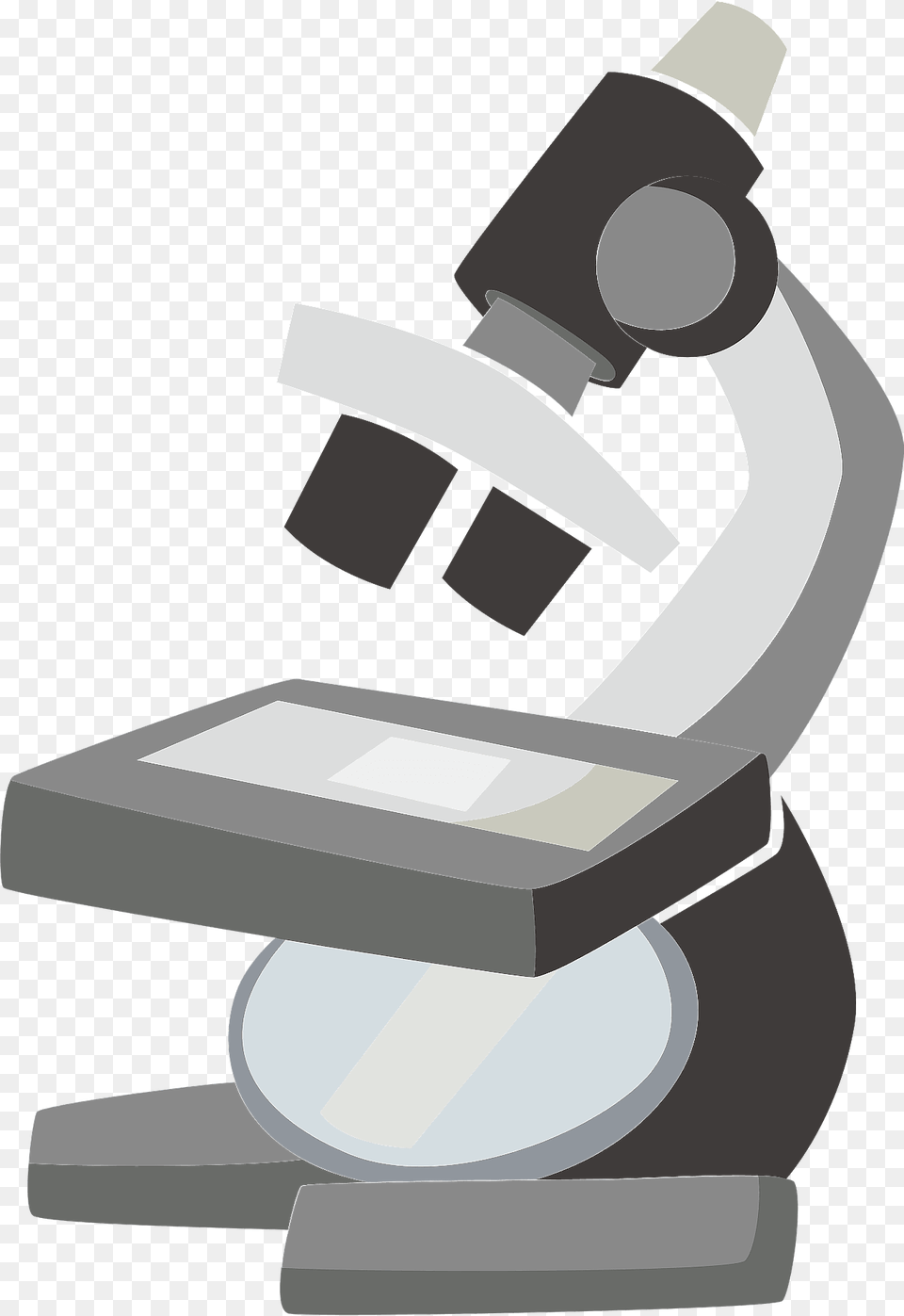 Microscope Grayscale Clipart, Device, Grass, Lawn, Lawn Mower Png Image