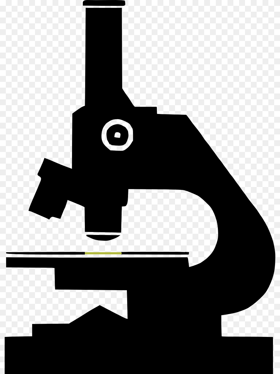 Microscope Microscopy Science Free Picture Microscope Black And White Png