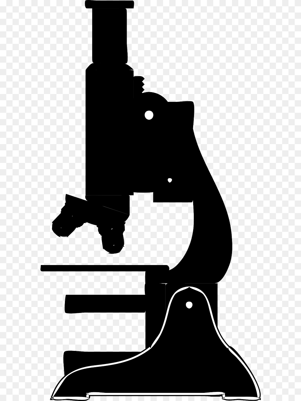 Microscope Science Silhouette Picture Microscope Clipart Vector Free Transparent Png