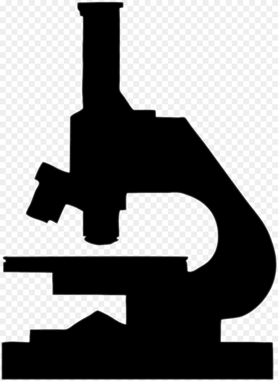 Microscope Silhouette Clipart Microscope Clip Art Free Png Download