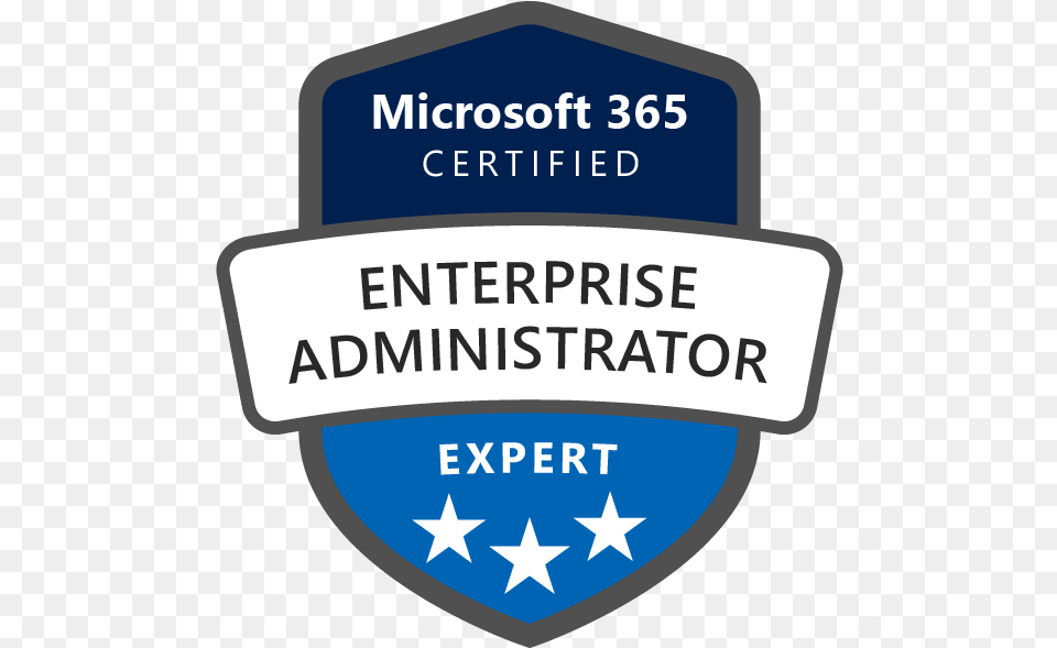 Microsoft 365 Certified Modern Desktop Administrator, Badge, Logo, Symbol Free Png Download