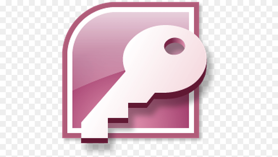 Microsoft Access 2007, Paper, Key Png