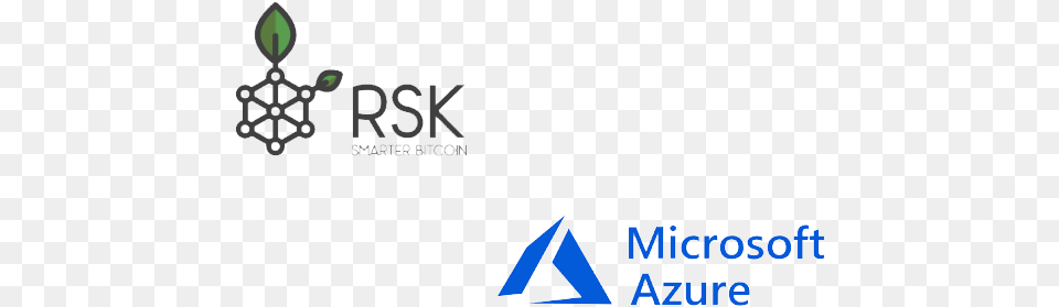 Microsoft Azure Adds Rsk Smart Contracts To Its Cloud Graphic Design, Logo, Outdoors, Nature, Triangle Free Transparent Png