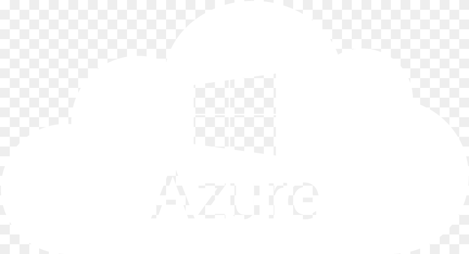 Microsoft Azure Development Services Azure Cloud Logo White, Stencil, Nature, Outdoors Png Image
