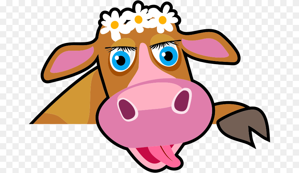 Microsoft Clip Art Cow, Snout, Baby, Person, Face Free Png