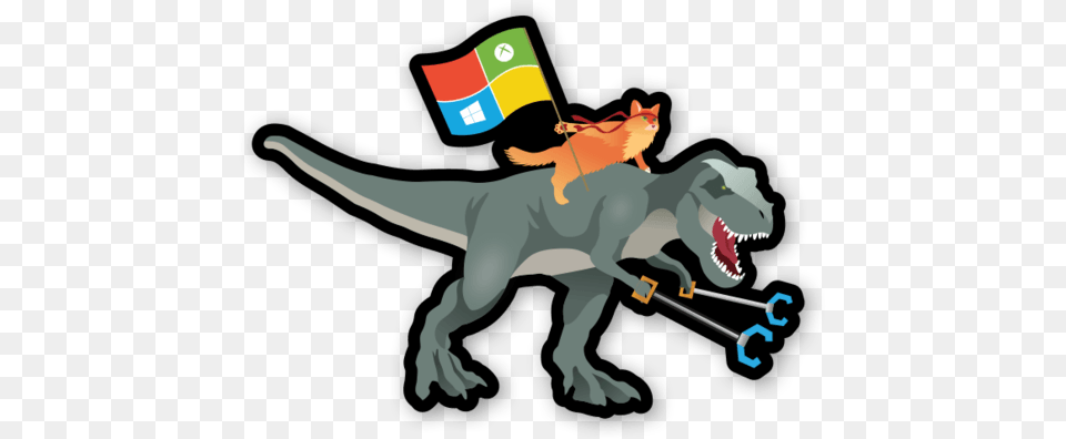 Microsoft Clipart Cat, Animal, Dinosaur, Reptile, T-rex Free Png