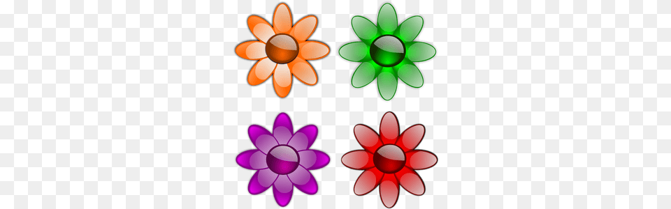 Microsoft Clipart Spring Flowers, Art, Dahlia, Daisy, Flower Free Png Download