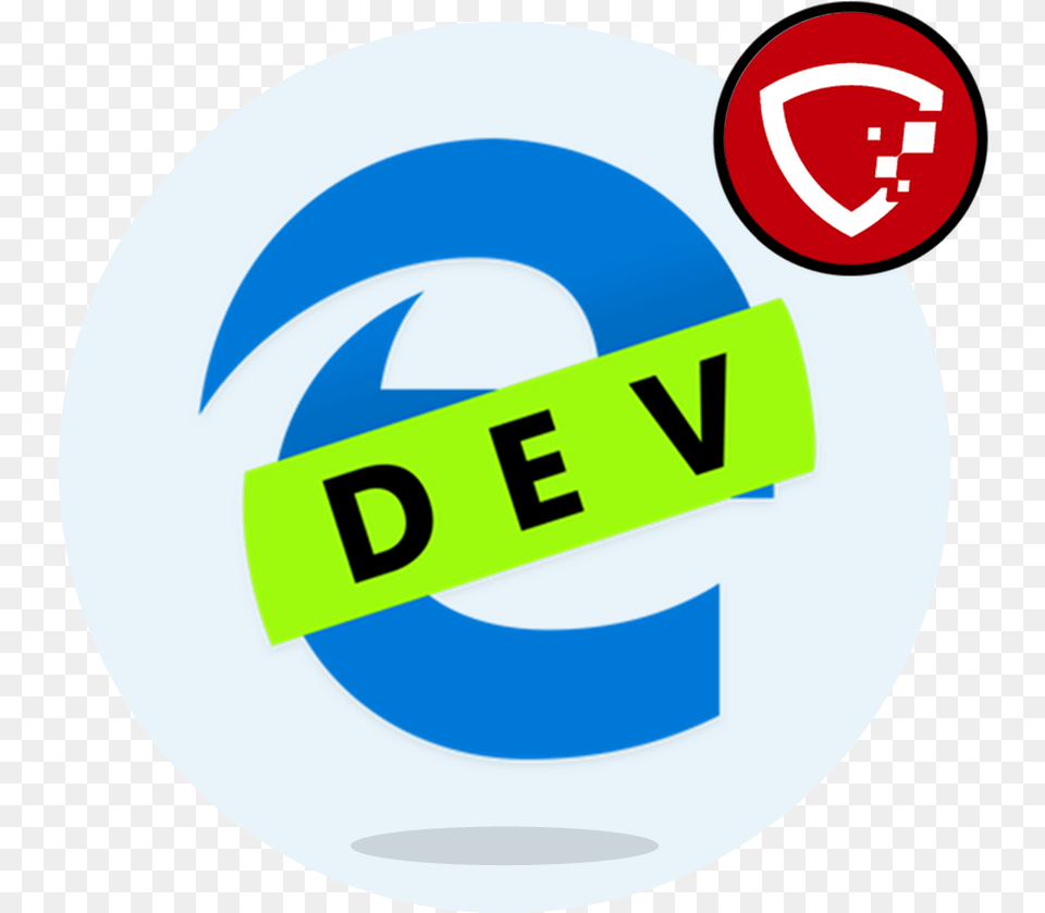 Microsoft Edge Dev Icon, Logo, Badge, Symbol, Disk Png