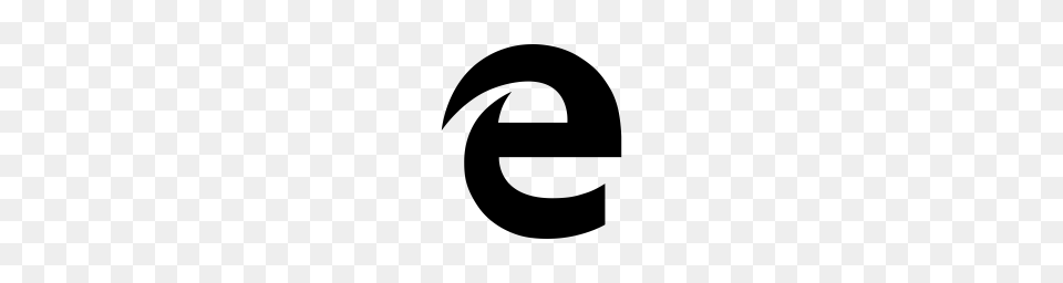 Microsoft Edge Icon Download, Gray Free Transparent Png