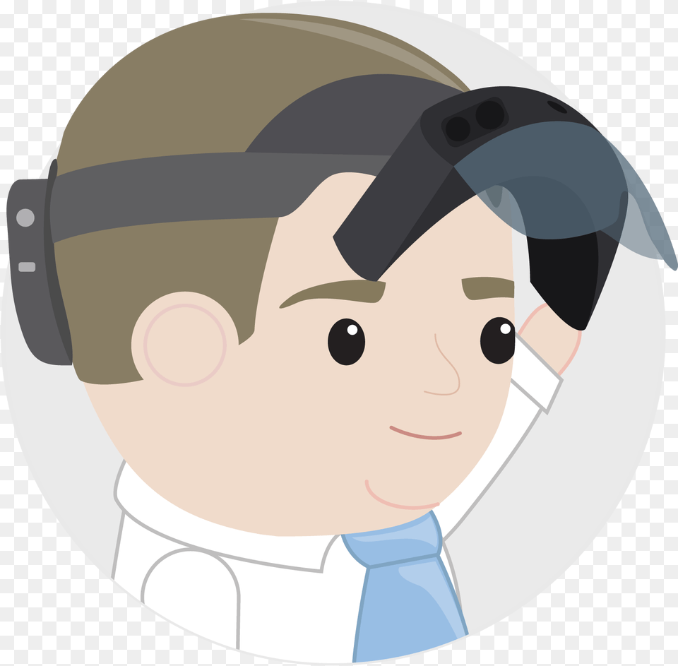 Microsoft Hololens Hololens Cartoon, Photography, Accessories, Formal Wear, Tie Free Transparent Png