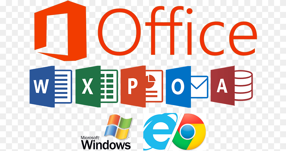 Microsoft Office 2016, Logo, Scoreboard, Text Free Png Download