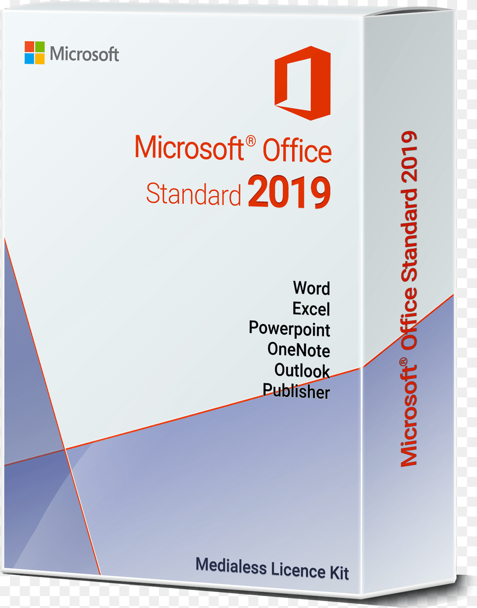 Microsoft Office 2019 Standard 1pc Download Licence Microsoft Corporation, Page, Text, Advertisement, Poster Free Transparent Png