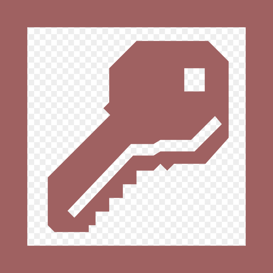 Microsoft Office Access Logo Transparent, Key Png