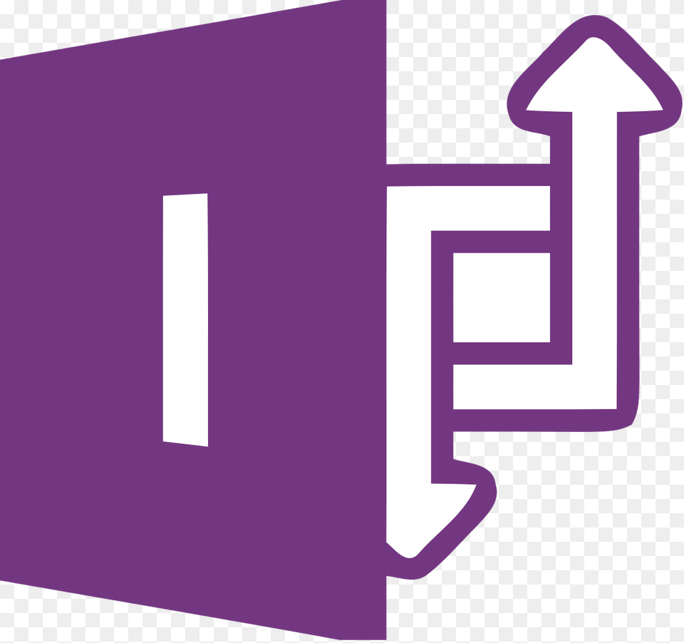 Microsoft Office Logo Microsoft Infopath Logo, Purple, Text Free Png