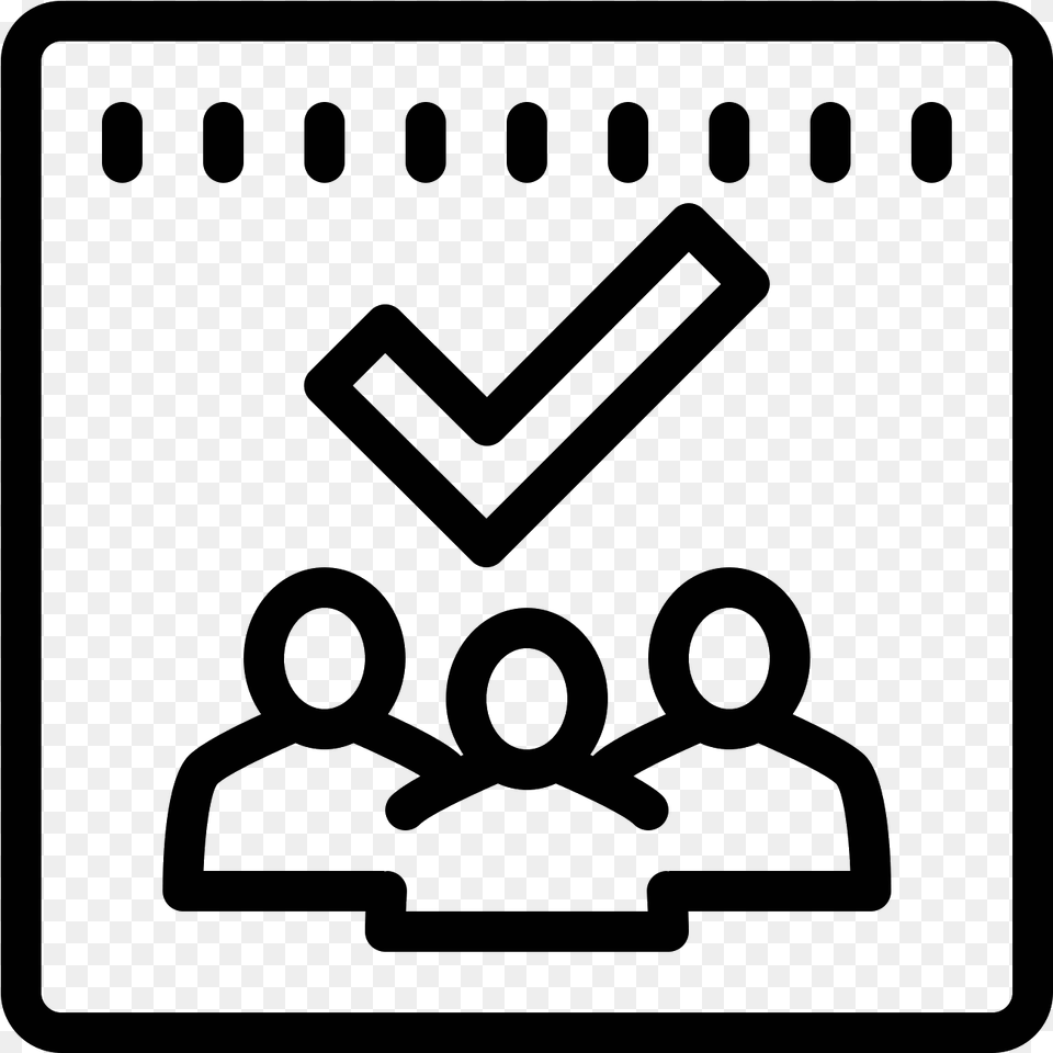 Microsoft Planner Icon Check Mark, Gray Png Image