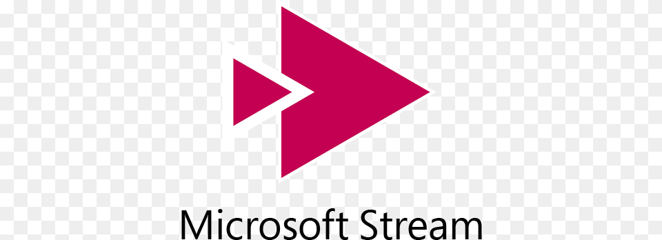 Microsoft Stream Dedicated Video Enterprise Solution By Stream Microsoft, Triangle, Arrow, Arrowhead, Weapon Free Transparent Png