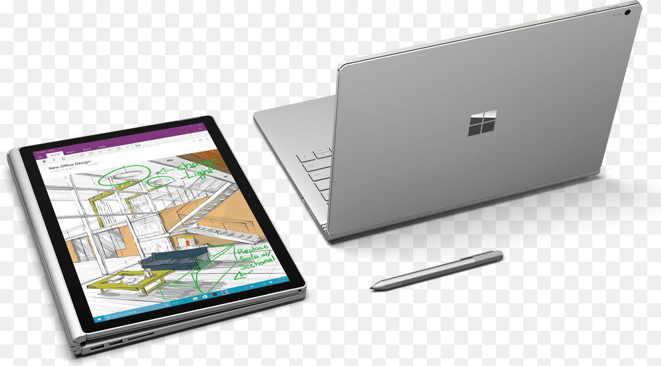 Microsoft Surface Book Microsoft Surface Laptop, Computer, Electronics, Tablet Computer, Pc Png Image
