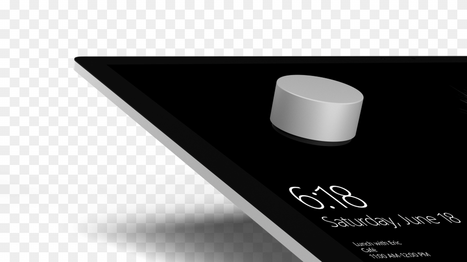 Microsoft Surface Dial New Microsoft Surface Studio, Cooktop, Indoors, Kitchen, Tape Free Png Download