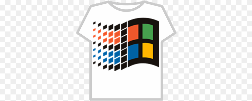 Microsoft Windows 3 Windows 95 Logo, Clothing, T-shirt, Shirt Png