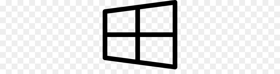 Microsoft Windows Icon Download, Gray Free Png