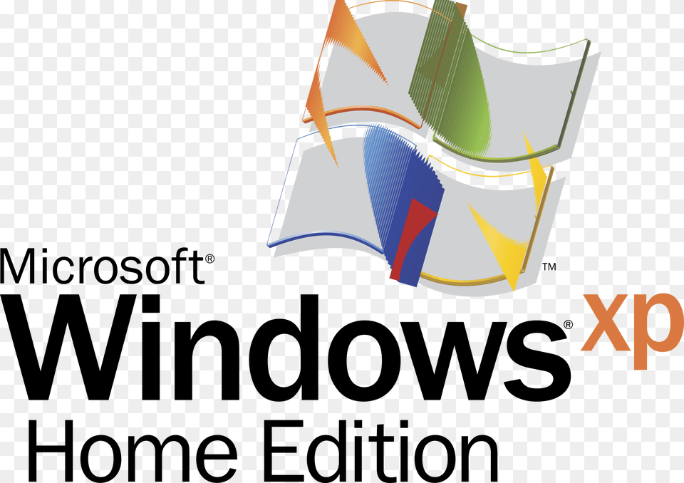 Microsoft Windows Xp Home Edition Logo Transparent, Text Free Png Download