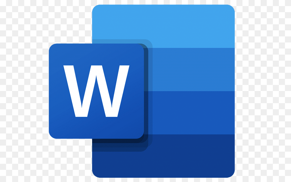 Microsoft Word Logo, Text, Credit Card Png Image