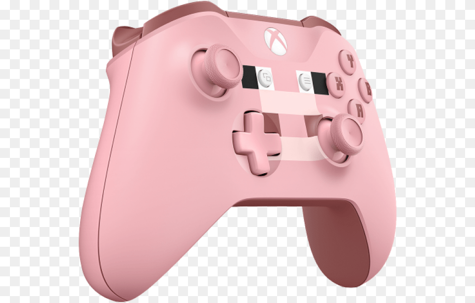 Microsoft Xbox One Wireless Controller Xbox One Minecraft Pig, Electronics Free Png