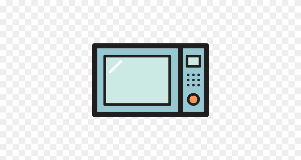 Microwave Oven Household Electric Appliances Fill Icon With, Appliance, Device, Electrical Device, Scoreboard Png Image
