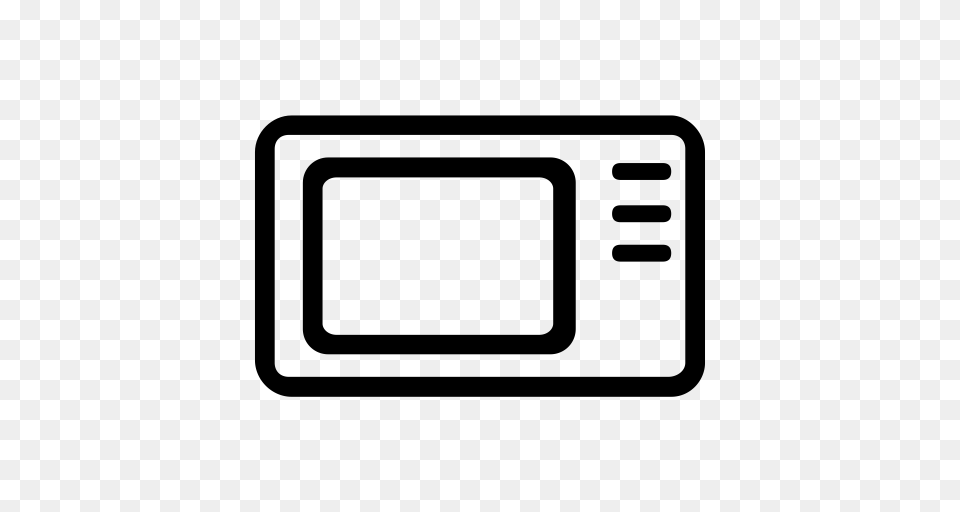 Microwave Oven Microwaves Oven Icon With And Vector Format, Gray Free Png Download