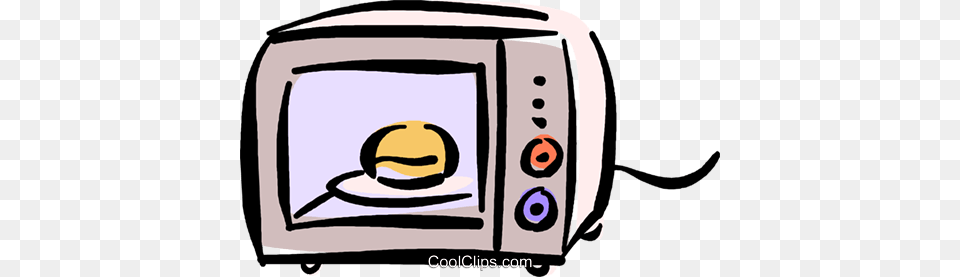 Microwave Oven Royalty Free Vector Clip Art Illustration, Appliance, Device, Electrical Device, Toaster Png