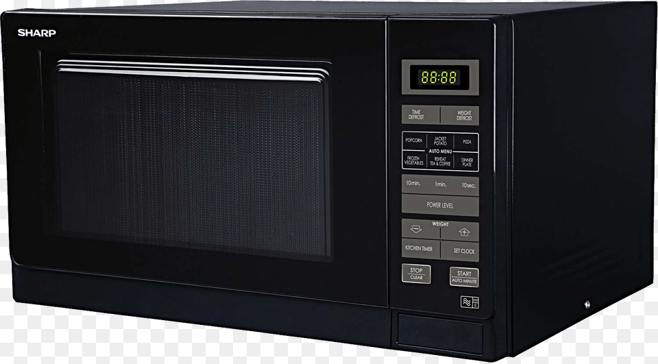 Microwave Oven Sharp R372km 25 Litre Solo Microwave Black, Appliance, Device, Electrical Device Free Transparent Png