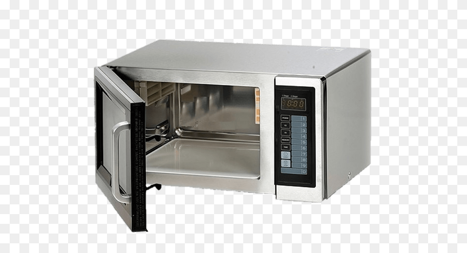 Microwave With Open Door, Appliance, Device, Electrical Device, Oven Free Transparent Png