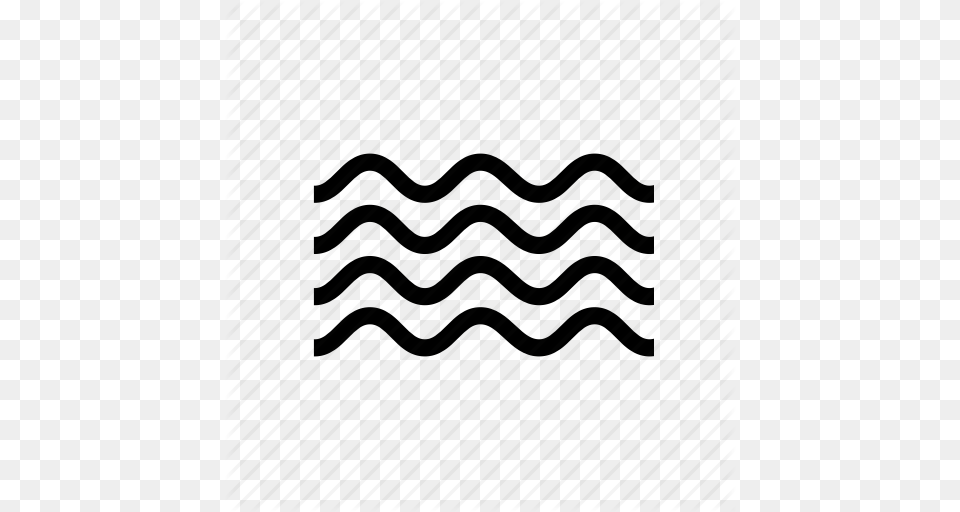 Microwaves Ocean Radiation Ripple Sea Water Waves Icon, Home Decor, Pattern Free Png