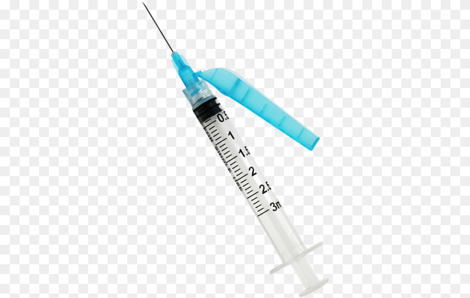 Micsafe Safety Syringe Seringue Securitaire Domrex Safety Syringes, Injection, Blade, Dagger, Knife Png Image