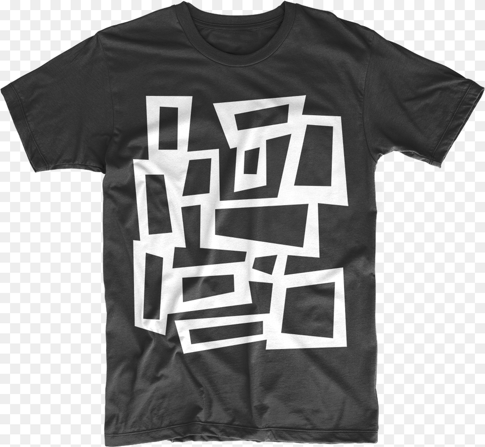 Mid Century Modern Abstract Squares T Shirt, Clothing, T-shirt Free Png Download